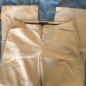 Khaki Abercrombie pants